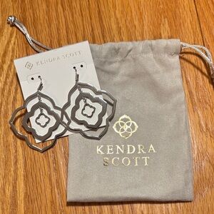 Kendra Scott Darenda Silver Earrings